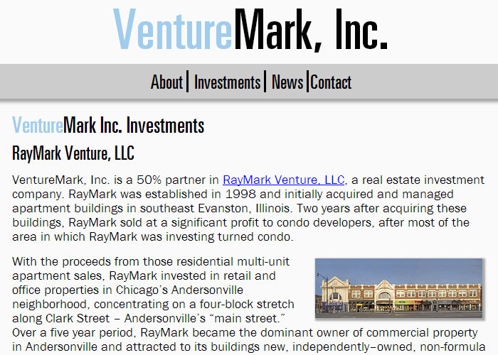 VentureMark Inc. screen shot